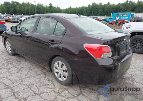 2012 Subaru Impreza 2.0I from USA, damaged, VIN JF1GJAA62CG022510